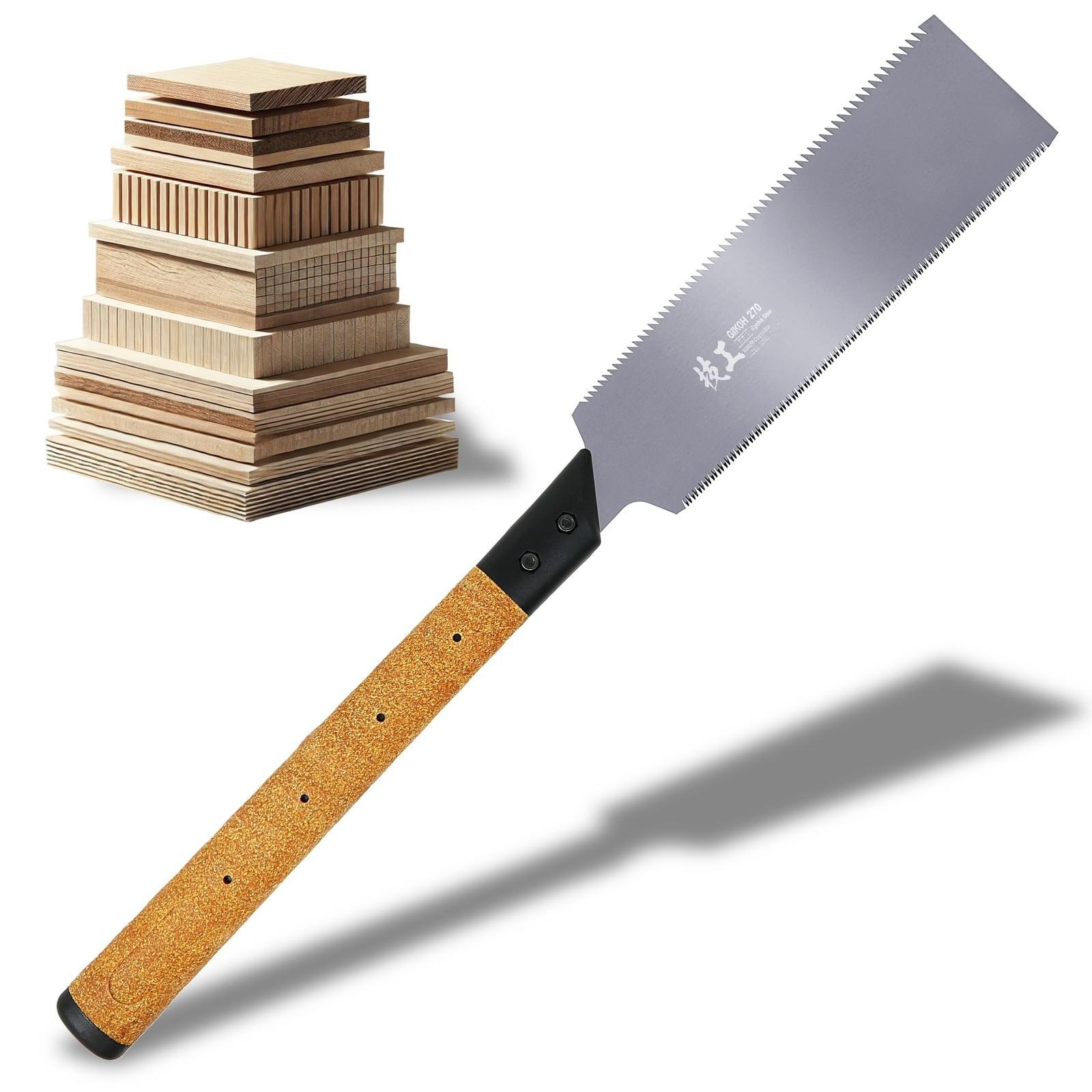 KAKURI 10.5" Japanese Ryoba Pull Saw