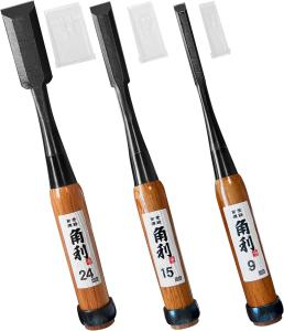 Japanese Long Handle Wood Chisel Set - 3 Pieces