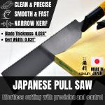 KAKURI 10.5" Ryoba Double Edge Pull Saw