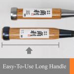 Japanese Long Handle Wood Chisel Set - 3 Pieces