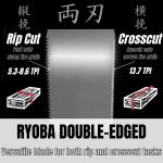 KAKURI 10.5" Ryoba Double Edge Pull Saw