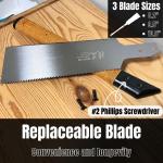 KAKURI 10.5" Ryoba Double Edge Pull Saw