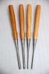 Tasai Japanese Sweep Chisel Set with Oak Handles