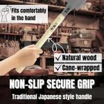 KAKURI 9.5" Ryoba Double Edge Pull Saw