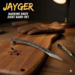 Jayger Damascus Steel Kiridashi Knife for Right Hand