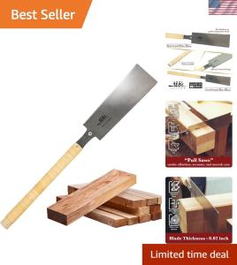 9.5" Japanese Pull Saw - Sharp Ryoba Hand Tool