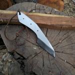 Handmade Kiridashi Knife Blank with Sheath
