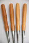 Tasai Japanese Sweep Chisel Set with Oak Handles