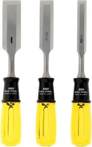 Japanese 3-Piece Wood Chisel Set with Sharp Blades