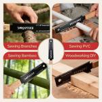 Japanese 6-Inch Double-Edge Pull Saw Tool