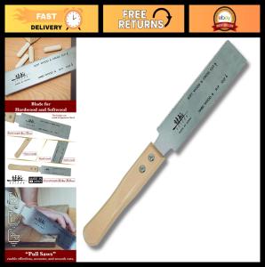 6" Ryoba Double Edge Pull Saw for Woodworking