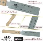 6" Ryoba Double Edge Pull Saw for Woodworking