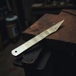 Handmade Kiridashi Knife – Precision Japanese Marking Tool – Damascus Steel B...