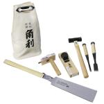 7-Piece Japanese Woodworking Hand Tool Set