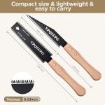 6-Inch Japanese Double Edge Pull Hand Saw