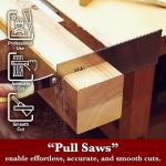 Japanese Pull Saw for Woodworking - Rip & Cross Cut
