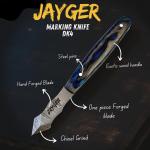 Long Neck Marking Knife with Dual Grooves