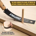 Japanese Pull Saw Set - 3 Pieces, SK5 Steel