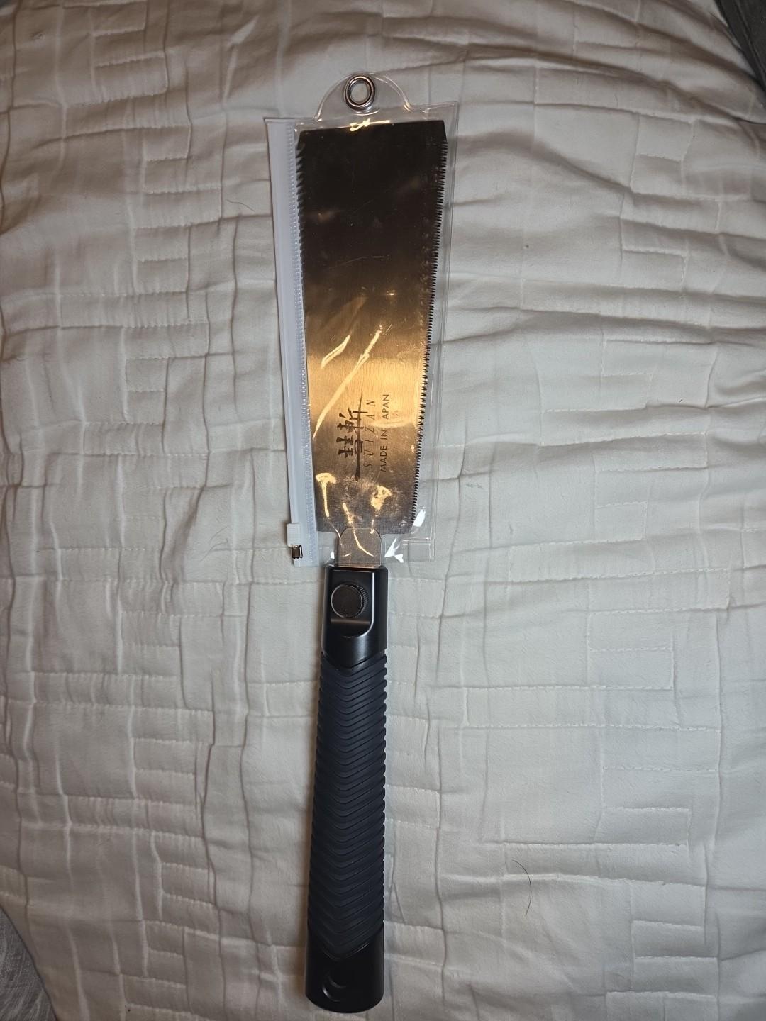 SUIZAN 7-Inch Ryoba Pull Saw for Woodworking