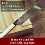 10.5" Kataba Single Edge Japanese Pull Saw