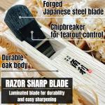 KAKURI 24mm Mini Hand Plane with Curved Sole