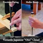 SUIZAN 1/8" Japanese Wood Chisel - Oire Nomi