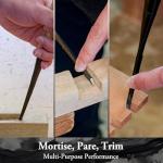 SUIZAN 1/8" Japanese Wood Chisel - Oire Nomi