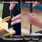 SUIZAN 1-7/16" Japanese Wood Chisel - Oire Nomi