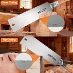 10-Inch Japanese Pull Saw with Replaceable Blades