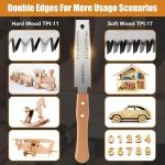 6-Inch Japanese Pull Saw with Wood Handle