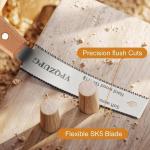 6-Inch Japanese Pull Saw with Wood Handle