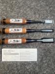 Kakuri 3-Piece Japanese Wood Chisel Set