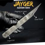 Kiridashi Marking Tool with Damascus Steel Blade