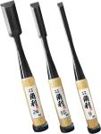 Japanese Wood Chisel Set with Sharp Carbon Steel