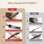 6-Inch Japanese Hand Saw: Double-Edge Pull Saw