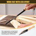 Japanese Pull Saw Set - 3 Razor Sharp Saws