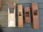 Set of 4 Japanese Hand Planes