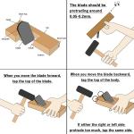 SUIZAN Japanese Hand Plane Kanna 1.7 Inch