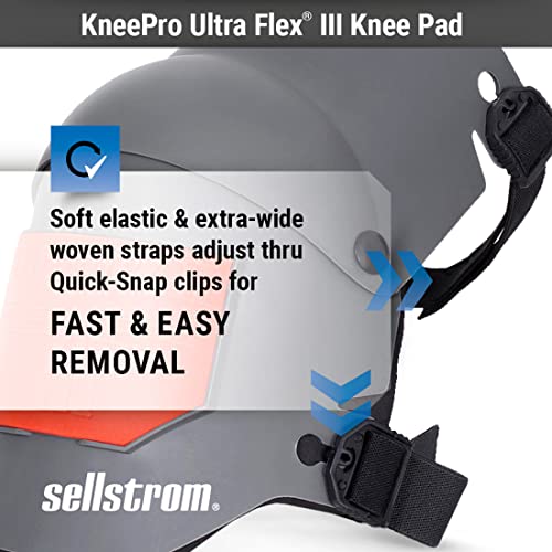 Sellstrom Knee-Pro Ultra Flex III Hard Plastic Knee Pads