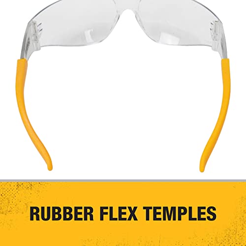 DEWALT DPG54-1D Lightweight Safety Glasses - Yellow/Clear