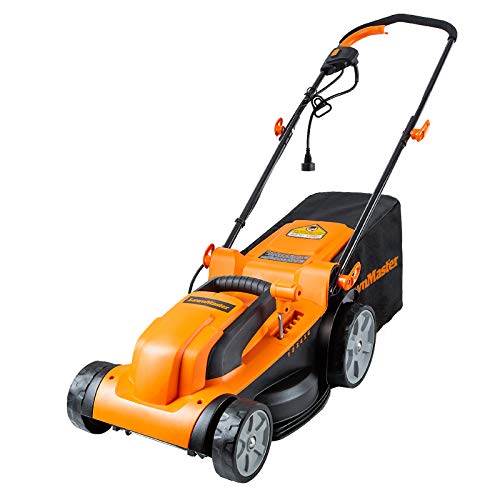 LawnMaster Electric Corded Mower, 15-Inch, 11AMP