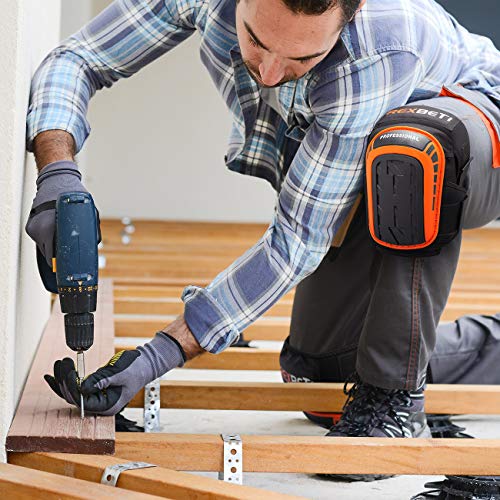 REXBETI Gel Knee Pads for Work and Gardening