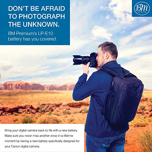 Canon LP-E10 Battery Bundle - 2 x 1100mAh