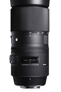 Sigma 150-600mm Contemporary Canon Lens - Black