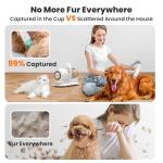 Neakasa Pet Grooming Vacuum Kit with Clippers