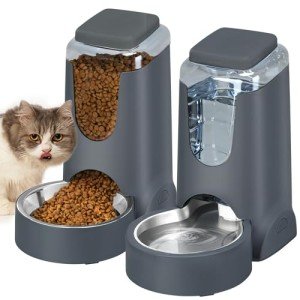 Smart Cat Feeder & Water Dispenser for Pets