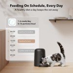 Automatic Cat Feeder with 180-Day Battery Life