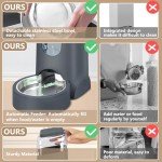 Smart Cat Feeder & Water Dispenser for Pets
