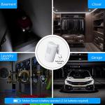 Souphran Plug-in Wireless Motion Activated Light Control, No Wiring, 130 Ft RF Range, Adjustable Detection Range, Always-on Timer and Light Sensor, Motion Detector and Plug Set