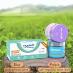 TICARVE 2Pack Cleaning Gel for Car Cleaning Putty Car Slime for Cleaning Car Detailing Putty Detail Tools Car Interior Cleaner Automotive Car Cleaning Kits Keyboard Cleaner Blue Purple (320g/11.2oz)